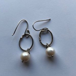 Magpie Pearl Drop Earrings